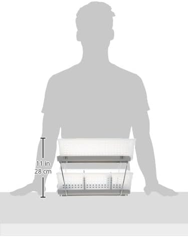 ✨ 2-Tier Slide Organizer 🏠 | Space Saver & Multi-Purpose 🌟