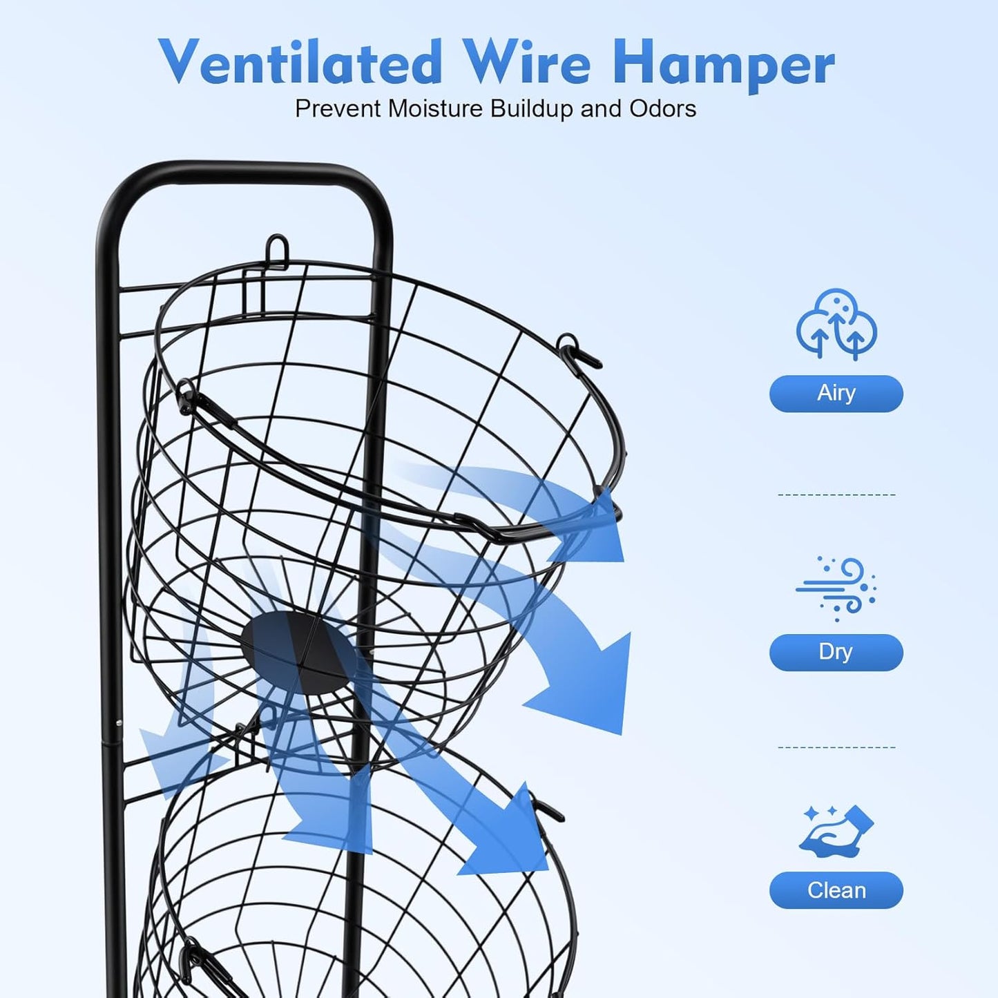 🧥 Wall-Mount Clothes Rack ✨ | Space-Saving & Stylish 🌿