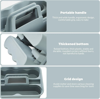 🧺 Portable Multi-Compartment Organizer 🌟 | Clean & Tidy Anywhere ✨