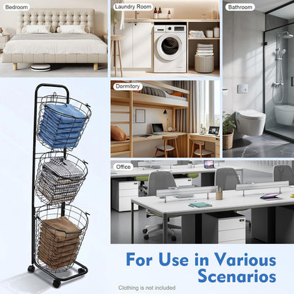 🧥 Wall-Mount Clothes Rack ✨ | Space-Saving & Stylish 🌿